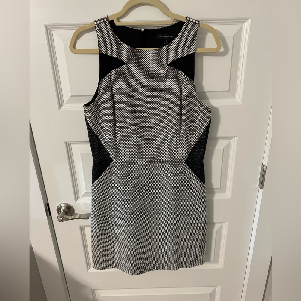 Black and white dress